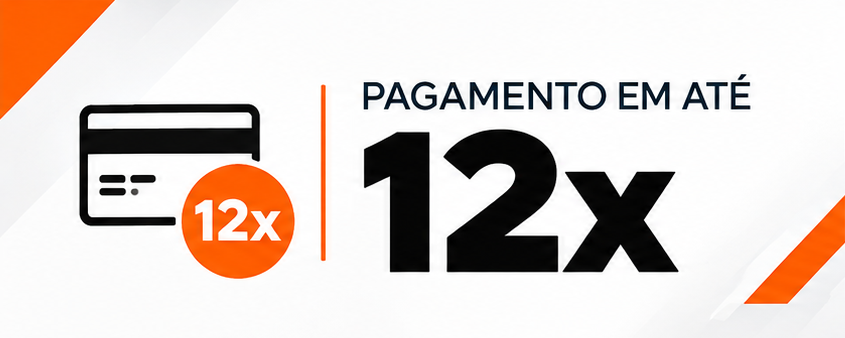 Pagamento em até 12x